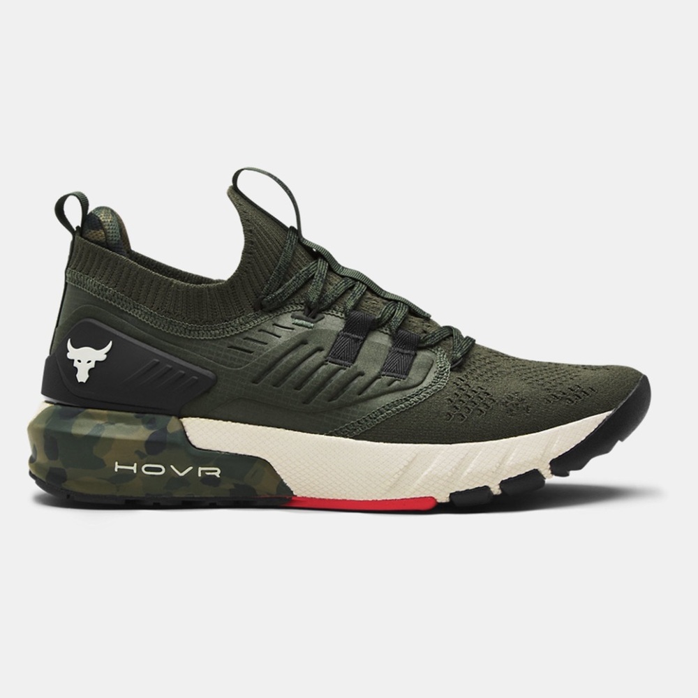 New Under Armour Men's Project Rock 3 Camo Training Shoes